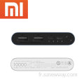 Xiaomi 10000mAh Portable Charge rapide Mi Powerbank 3